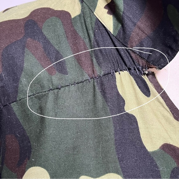 Kara Chic Camo print wrap around cotton dress - Picture 13 of 13